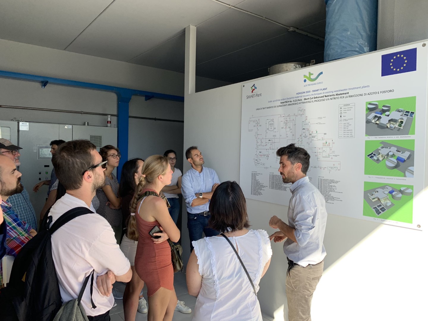 Technical tour at the Carbonera Facilities of SMAR-Techs, September 2019